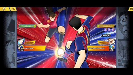 Duell Dribble, Return Intercept - Captain Tsubasa Skill