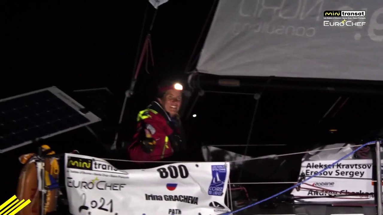 La Mini Transat La Boulangère 2021 /   Étape 1 - L’arrivée d’Irina Gracheva