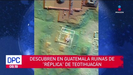 Descubren ruinas de "réplica" de Teotihuacán en Guatemala