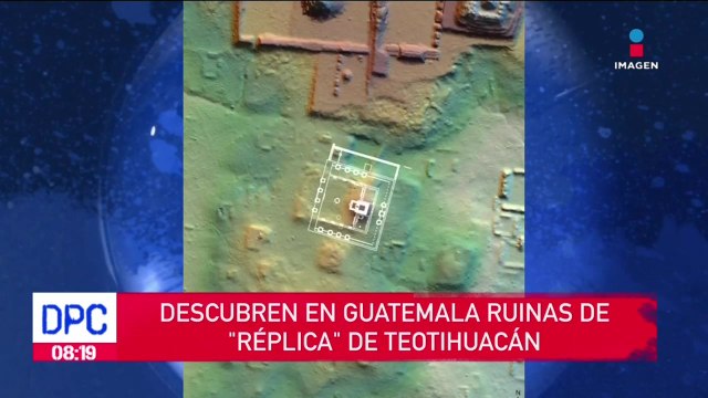 Descubren ruinas de réplica de Teotihuacán en Guatemala