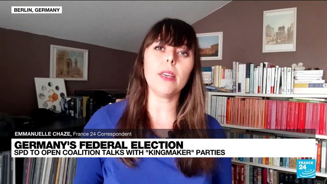 Germany's SPD to open coalition talks with kingmaker parties