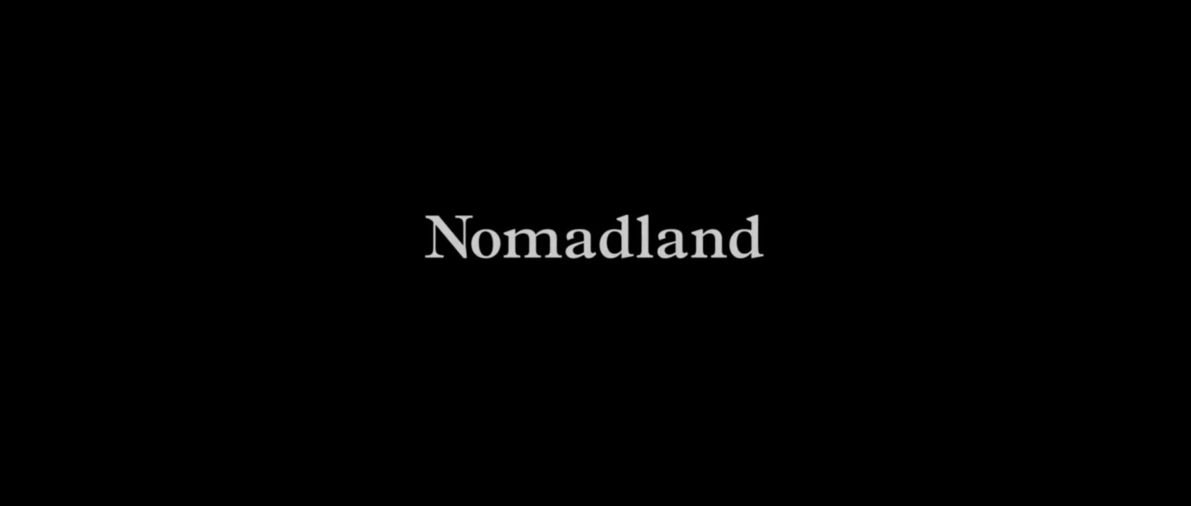 NOMADLAND (2020) Trailer - SPANISH