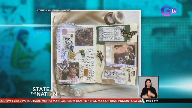 Creative journaling at paper recycling, nakakatulong sa mental health | SONA