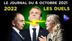Face à Macron, un match Le Pen - Zemmour - JT du mercredi 6 octobre 2021