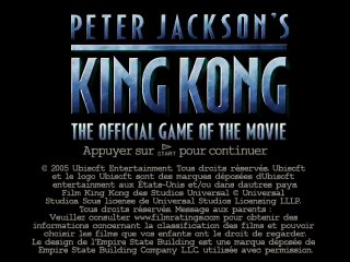 Peter Jackson's King Kong: The Official Game of the Movie online multiplayer - ps2