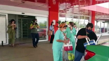 Órgãos da garotinha Gabrielli Koji, de 9 anos, deixam o HUOP