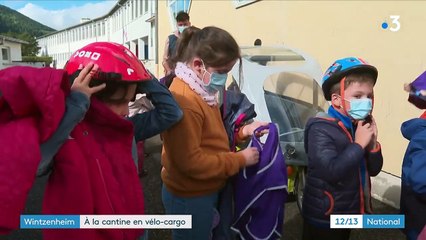 Haut-Rhin : les enfants adoptent le vélo pour se rendre à la cantine