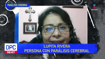 Lupita Rivera vive con parálisis cerebral y cursa una licenciatura