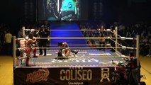 Team Japan (Tsukasa Fujimoto, Momo Kohgo, Tsukushi) vs Stephanie Vaquer, Dark Silueta and Lluvia - Oct 5, 2021