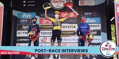 Milano-Torino presented by EOLO 2021 | Post-race interview