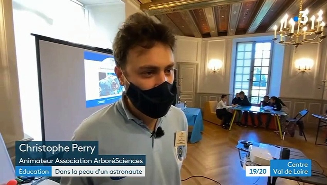 Reportage 19/20 France 3 Centre Val de Loire - Dans la peau d'un astronaute