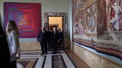 Mattarella e Sarkissian alla mostra sui capolavori armeni