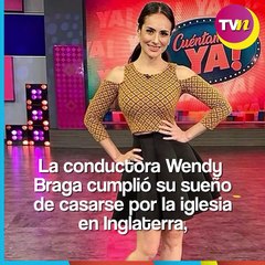 Wndy Braga recibió doble bendición