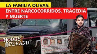 #LosMalditos La familia de #AlfreditoOlivas ha sufrido atentados y asesinatos por los narcocorridos; recientemente su hermano, su cuñada y su sobrino fueron acribillados