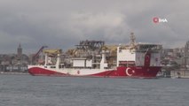 Yavuz Sondaj Gemisi Karadeniz'e hareket etti