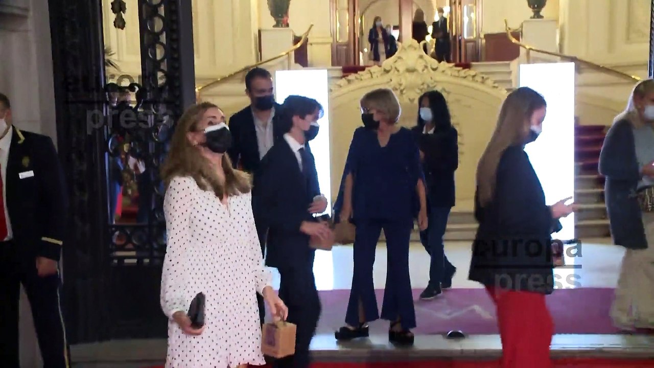 Alejandra Martos muy orgullosa de su padre en la entrega del premio “a toda una vida profesional”