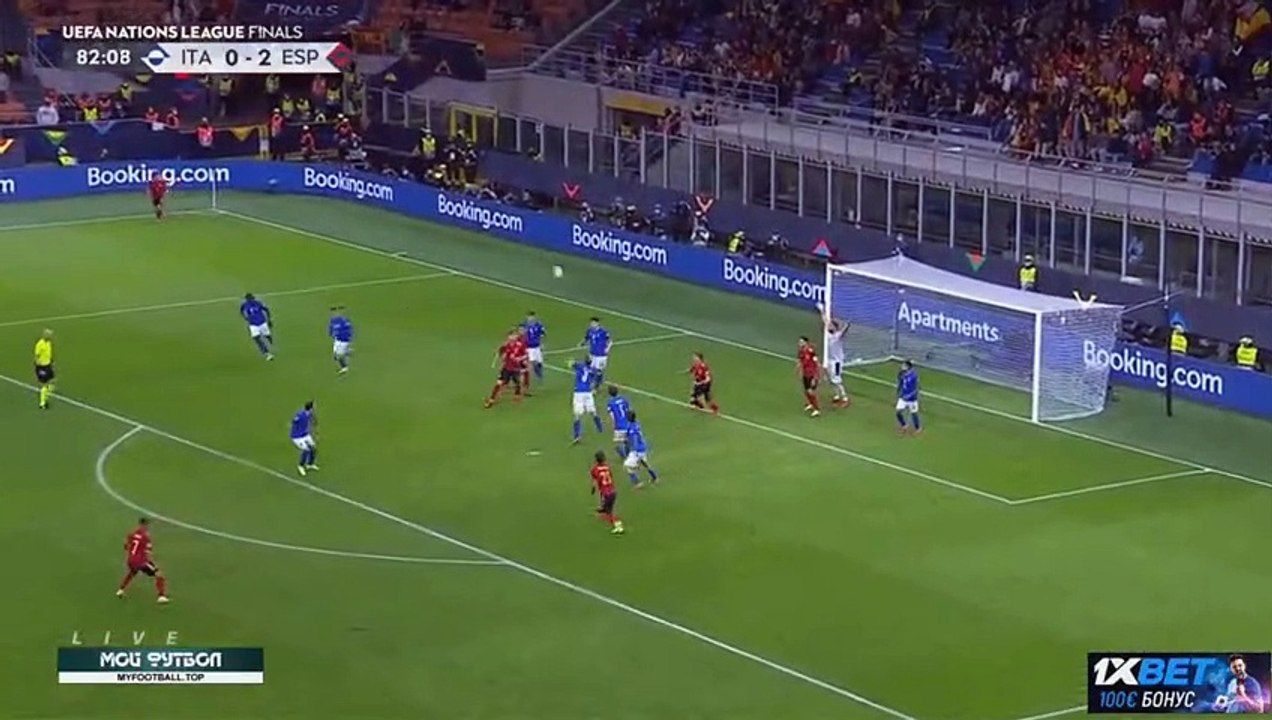 Pellegrini Lo. Goal HD - HD - Italy 1 - 2 Spain 06.10.2021