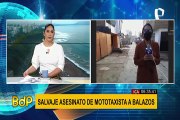 ¡Imágenes impactantes!: Sicario asesina de cinco balazos a mototaxista en Ica