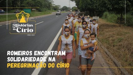 Romeiros encontram solidariedade na peregrinação do Círio