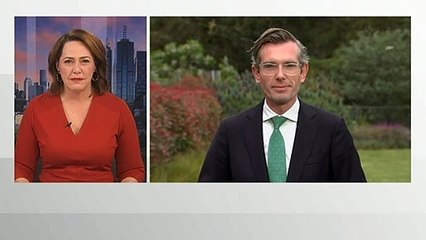 NSW Premier Dominic Perrottet announces face masks in the office are going earlier than 1 December 2021