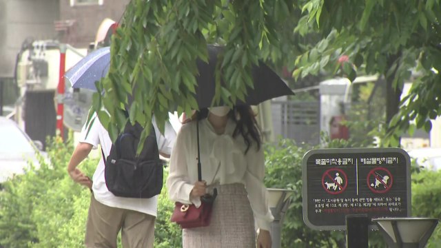 [날씨] 오늘 중부 낮까지 비...남부 늦더위 계속 / YTN
