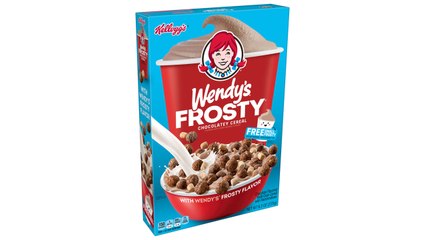 Wendy's Turned Their Beloved Chocolate Frosty Into a Cereal