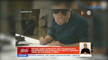 PDU30, hindi babawiin ang pagbabawal sa gabinete na dumalo sa senate hearing ukol sa Pharmally deal | UB