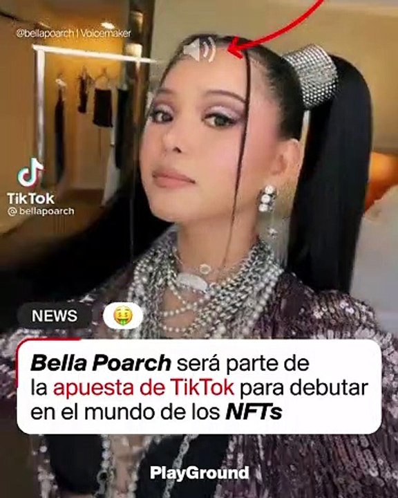 Bella Poarch será parte de la apuesta de TikTok para debutar en el mundo de los NFTs