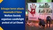 Srinagar terror attack: Amarnath Ji Yatra Welfare Society organises candlelight protest at Lal Chowk