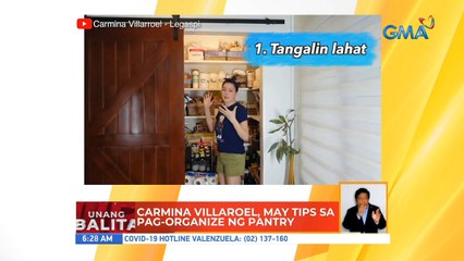 Carmina Villaroel, may tips sa pag-organize ng pantry | UB