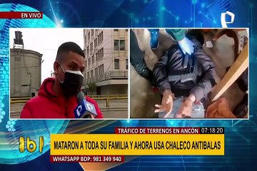 Sobreviviente de masacre en Ancón ahora usa chaleco antibalas por temor