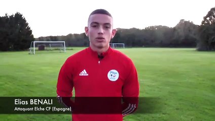 Elias Benali : "Je suis très heureux de représenter mon pays"