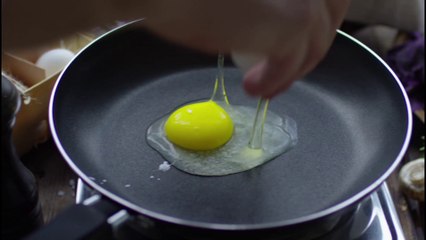 Close Up Video Sunny Side Up Egg (Telur Mata Sapi) | Make You Hungry #3