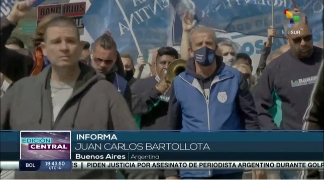 Trabajadores de Argentina protestan contra nueva ley judicial que viola derechos laborales