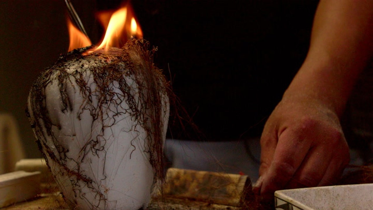 How a native American potter continues the tradition of horsehair pottery in the 21st century