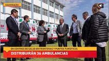 El Gobierno nacional distribuirá 36 ambulancias en centros de salud en fronteras y puntos turísticos