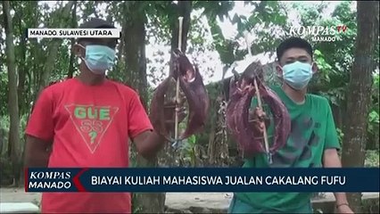 Biayai Kuliah Mahasiswa Jualan Cakalang Fufu