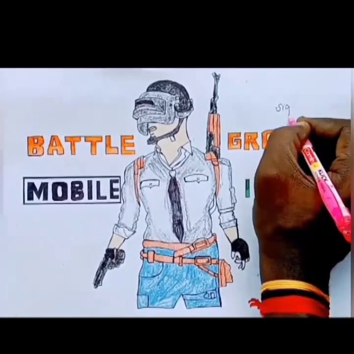 BGMI DRAWING