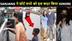 Kriti In A Hurry, Aditya Roy Kapur Poses With Mrunal, Sanjana IGNORES Kid, Khushi | Celebs Spotted