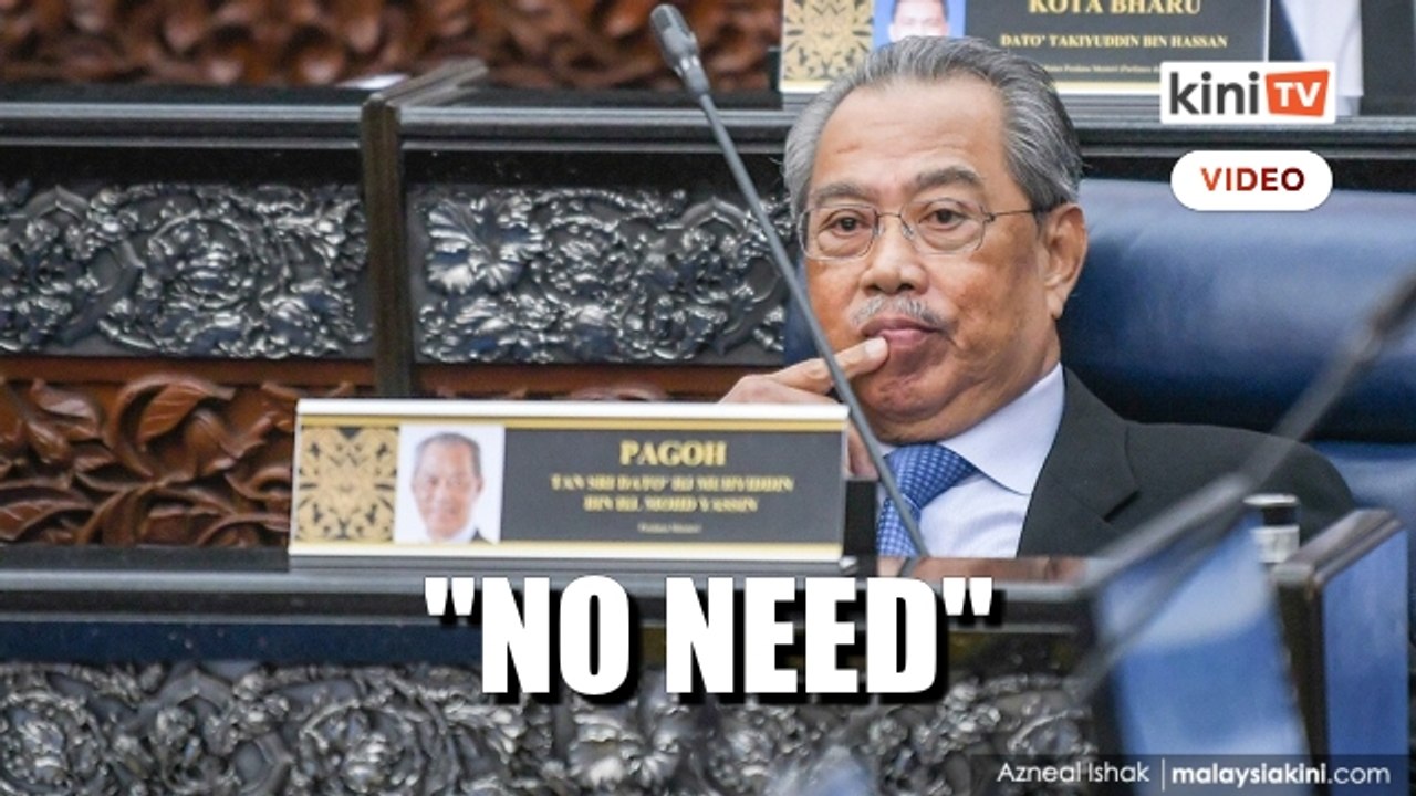 There is no need for a third deputy speaker position, says Muhyiddin
