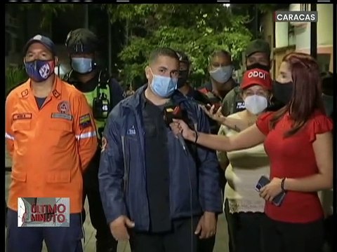 Gobierno Nacional realizó la jornada de desinfección nº 78 en el Boulevard César Rengifo en Caracas