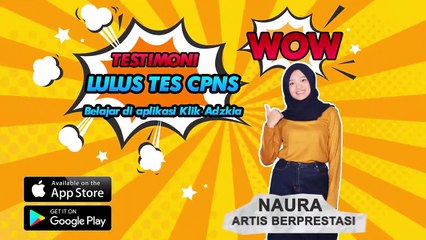 Hanya Belajar di Klik Adzkia, Sekarang Lulus PNS di Kejaksaan❗ KAMU KAPAN❓❓❓