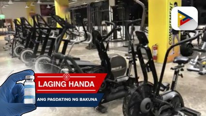 Guidelines sa pagbabalik-operasyon ng gyms at fitness centers sa ilalim ng alert level 4 sa Metro Manila