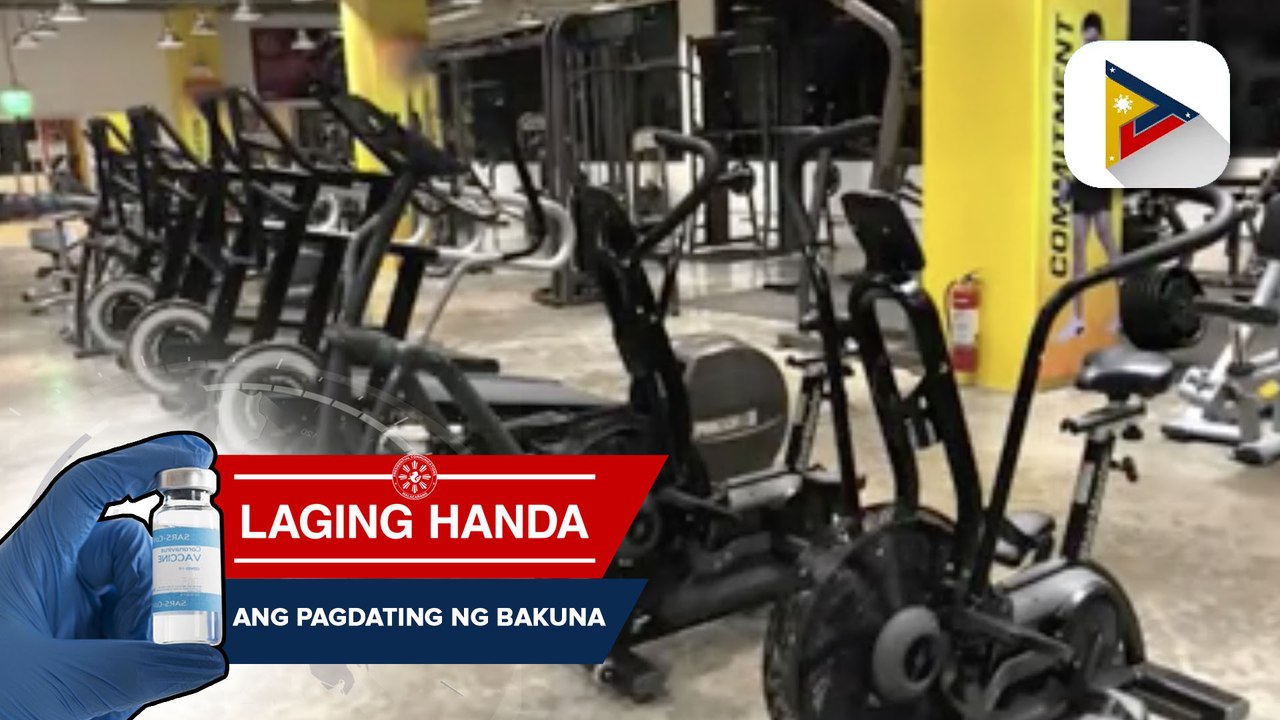 Guidelines sa pagbabalik-operasyon ng gyms at fitness centers sa ilalim ng alert level 4 sa Metro Manila