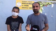 Ailesinin durumu kötü olduğu için üniforma alamayan öğrenci okula alınmadı