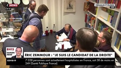 Download Video: Eric Zemmour a de plus en plus de mal à cacher ses ambitions - Hier soir, à Versailles, il affirme : 