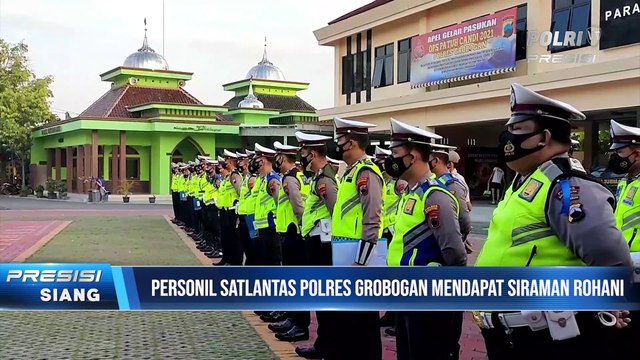 Tingkatkan Keimanan, Personel Polres Grobogan Rutin Mendapat Siraman Rohani