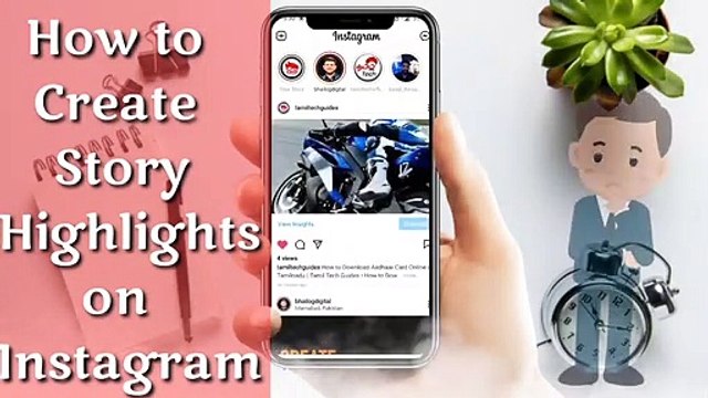 How to Create Highlights in Instagram Story Highlights Instagram Tips & Tricks Tamil Tech Guides