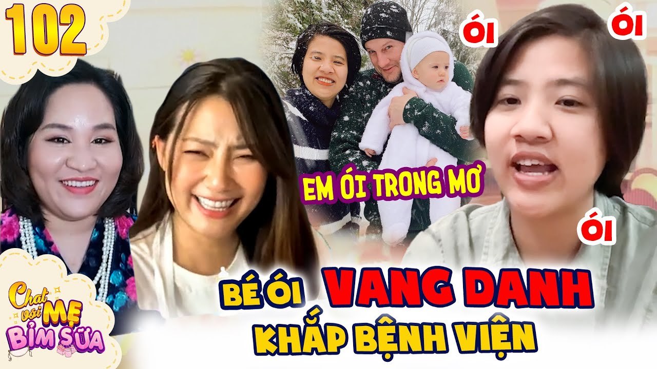 Tâm Sự Mẹ Bỉm Sữa 102 I Canh ngày RỤNG TRỨNG làm 'rẹt rẹt', IRIS CAO đi đẻ VANG DANH khắp bệnh viện