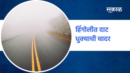 Hingoli | हिंगोलीत दाट धुक्याची चादर | Sakal Media |